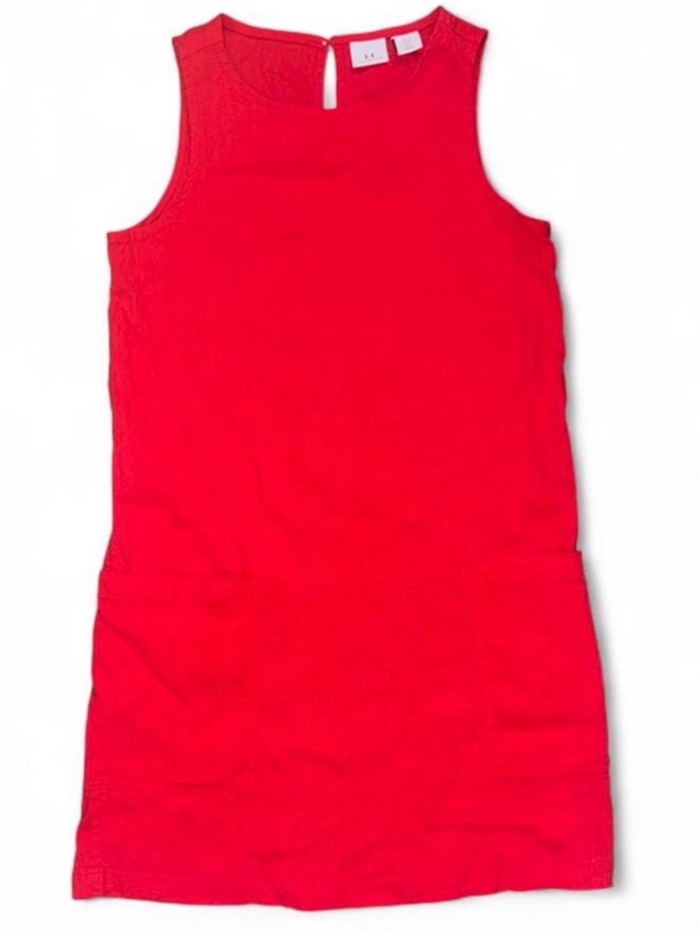 Halston Heritage Women’s Red Sleeveless Tank Dress